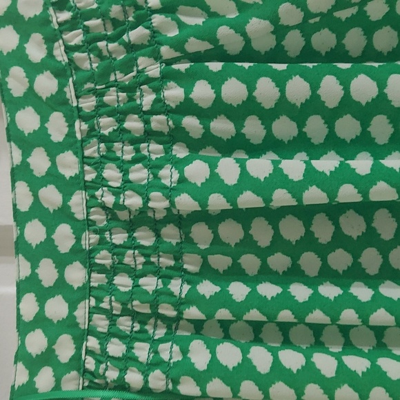 Green and white blouse Chaus New York Large - Picture 4 of 4